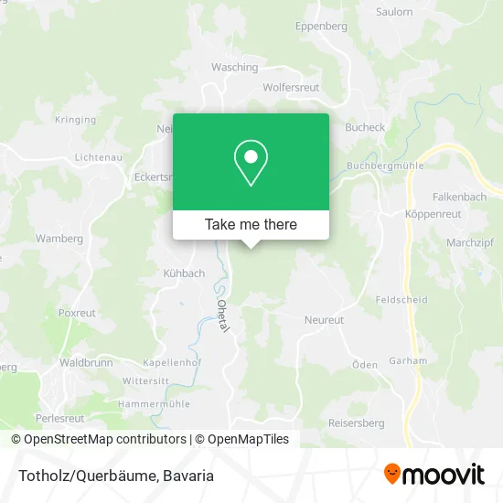 Карта Totholz/Querbäume