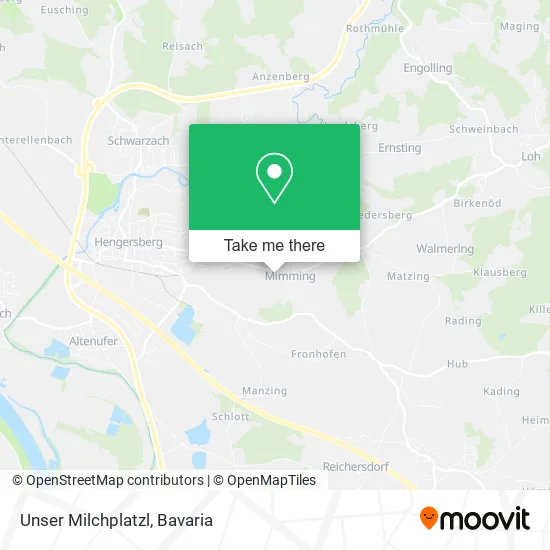 Карта Unser Milchplatzl
