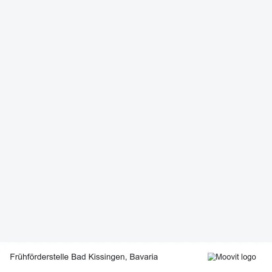 Карта Frühförderstelle Bad Kissingen