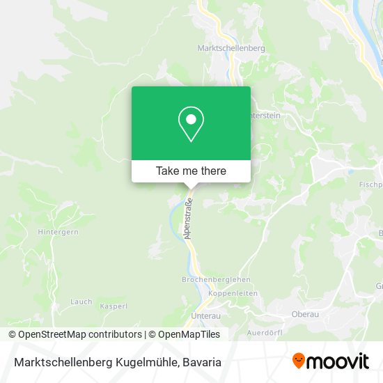Marktschellenberg Kugelmühle map