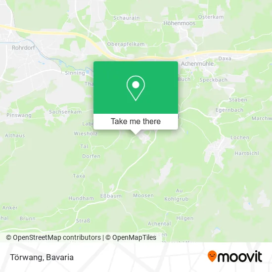 Карта Törwang