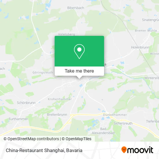Карта China-Restaurant Shanghai