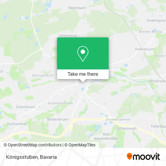 Карта Königsstuben