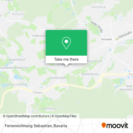 Карта Ferienwohnung Sebastian