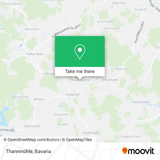 Карта Thannmühle