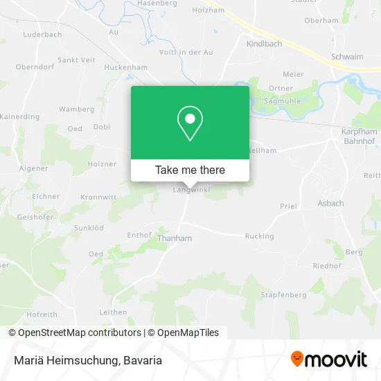 Карта Mariä Heimsuchung