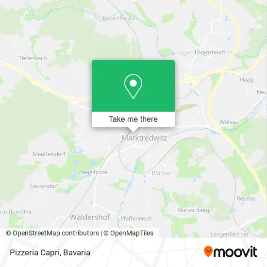 Карта Pizzeria Capri