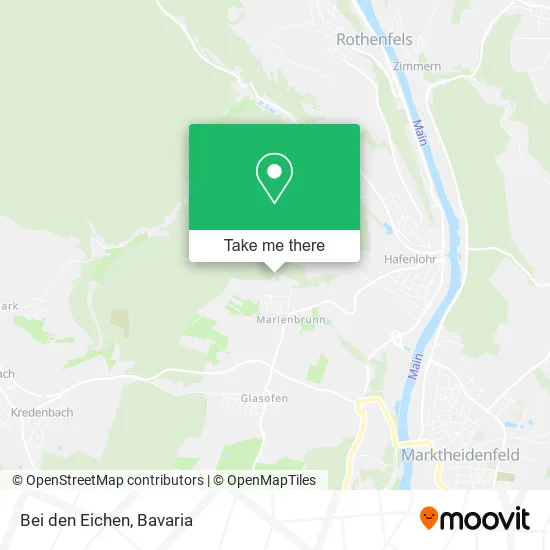 Карта Bei den Eichen