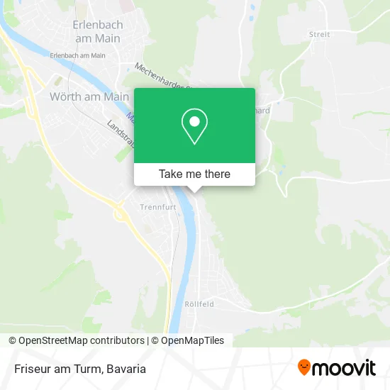 Карта Friseur am Turm