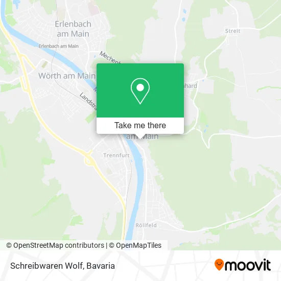 Карта Schreibwaren Wolf