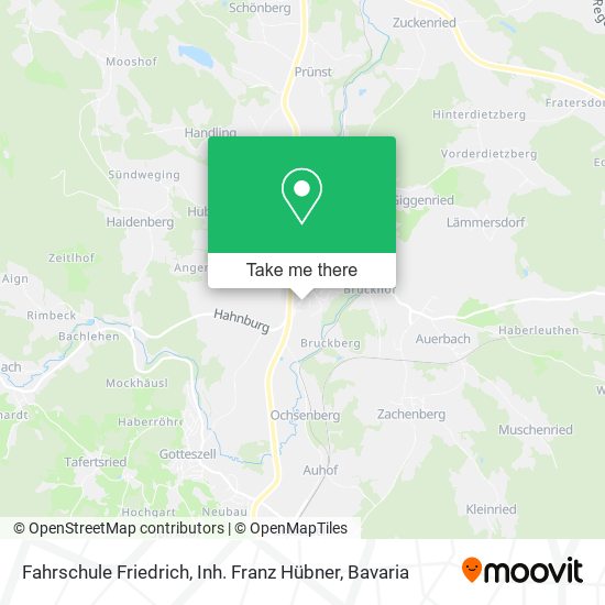 Fahrschule Friedrich, Inh. Franz Hübner map