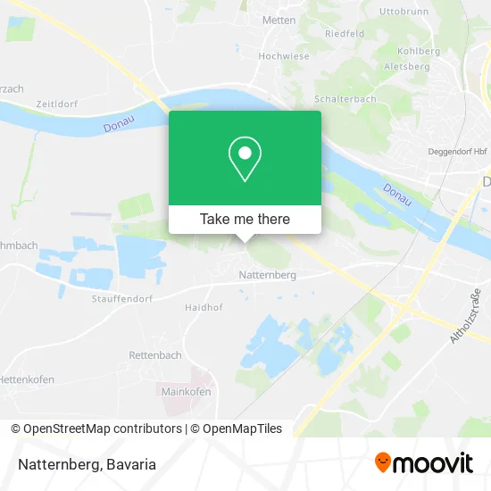 Карта Natternberg