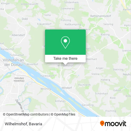 Карта Wilhelmshof
