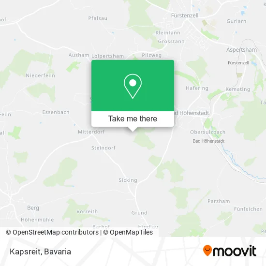 Карта Kapsreit