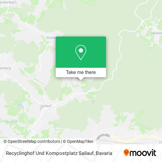 Recyclinghof Und Kompostplatz Sailauf map