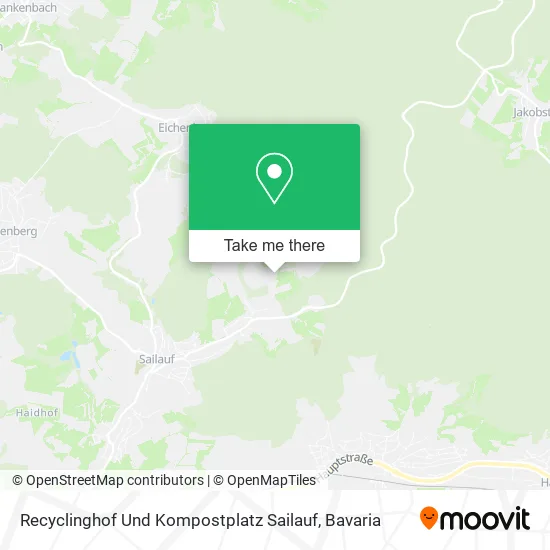 Карта Recyclinghof Und Kompostplatz Sailauf