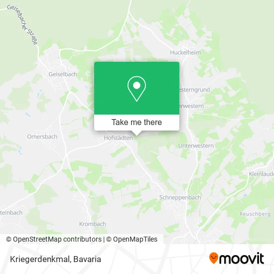 Карта Kriegerdenkmal