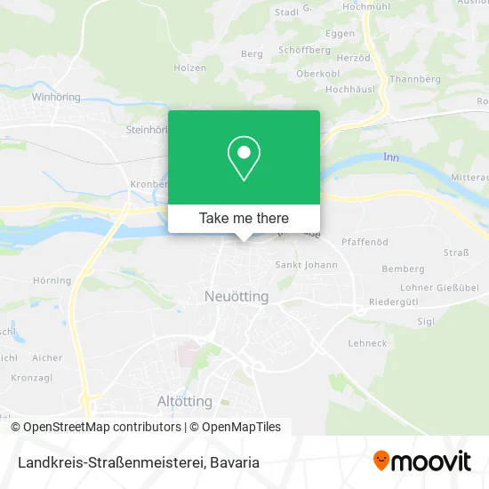 Карта Landkreis-Straßenmeisterei