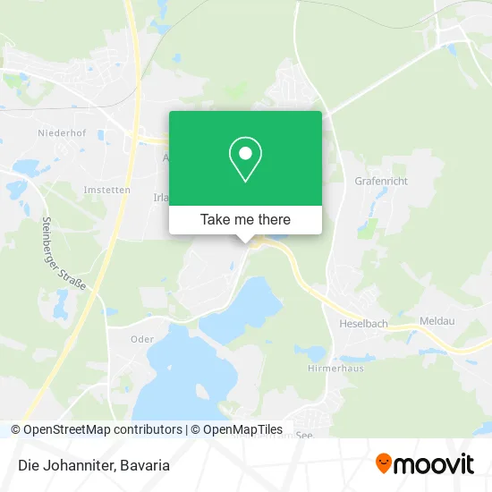 Карта Die Johanniter