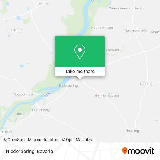 Карта Niederpöring