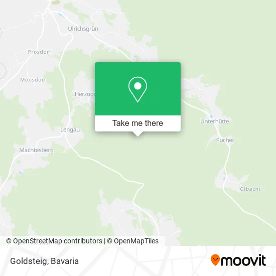 Карта Goldsteig