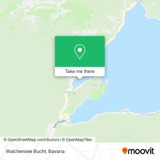 Карта Walchensee Bucht