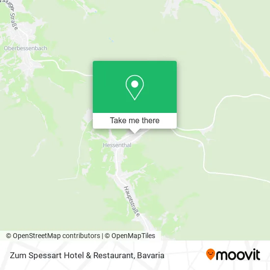 Карта Zum Spessart Hotel & Restaurant