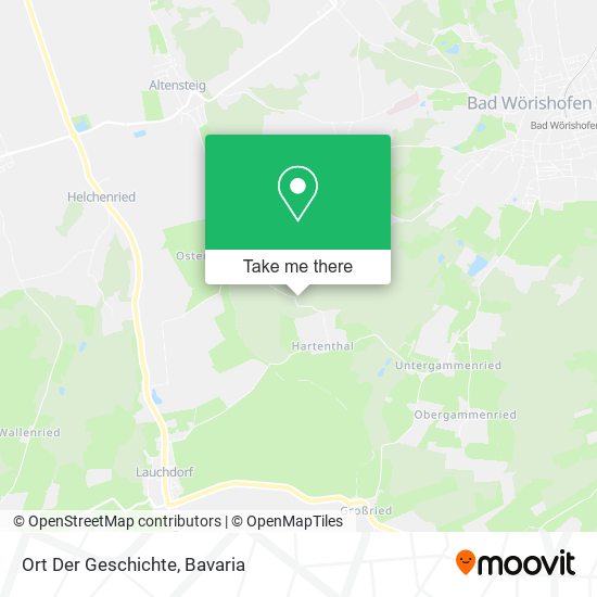 Ort Der Geschichte map