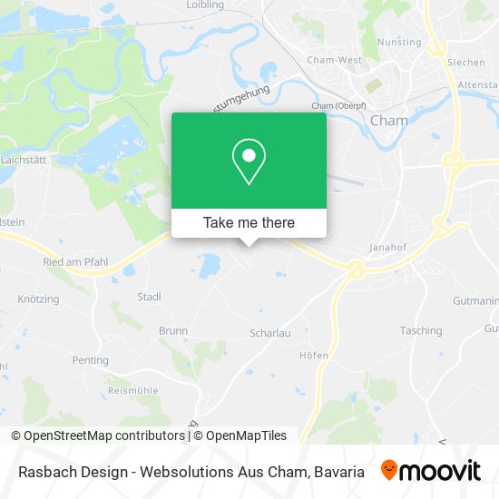 Rasbach Design - Websolutions Aus Cham map