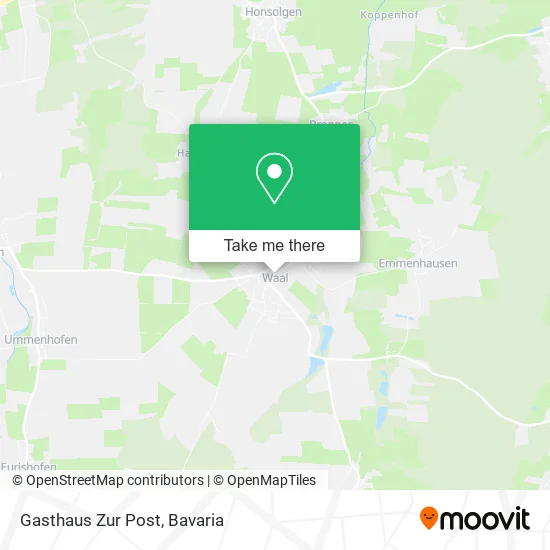 Карта Gasthaus Zur Post