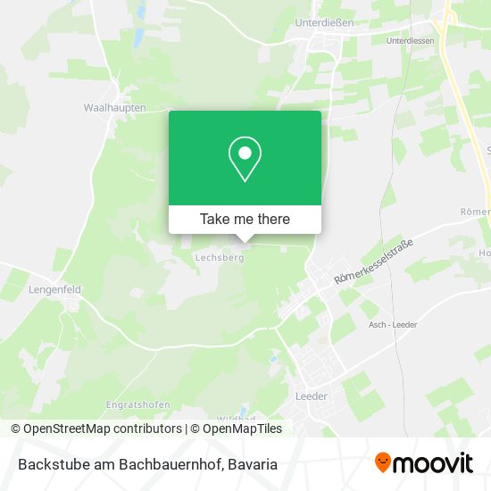 Карта Backstube am Bachbauernhof