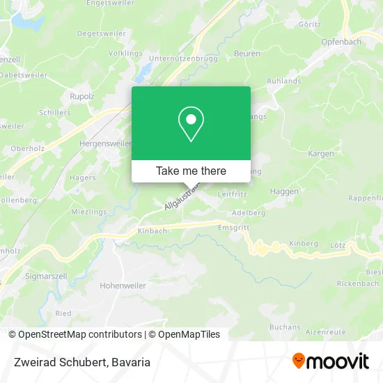 Карта Zweirad Schubert