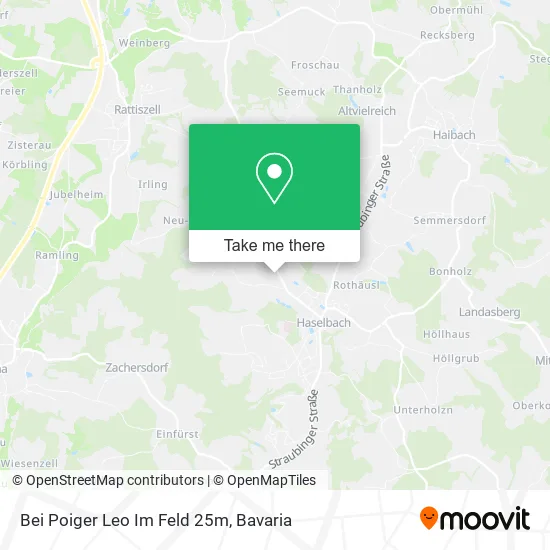 Карта Bei Poiger Leo Im Feld 25m