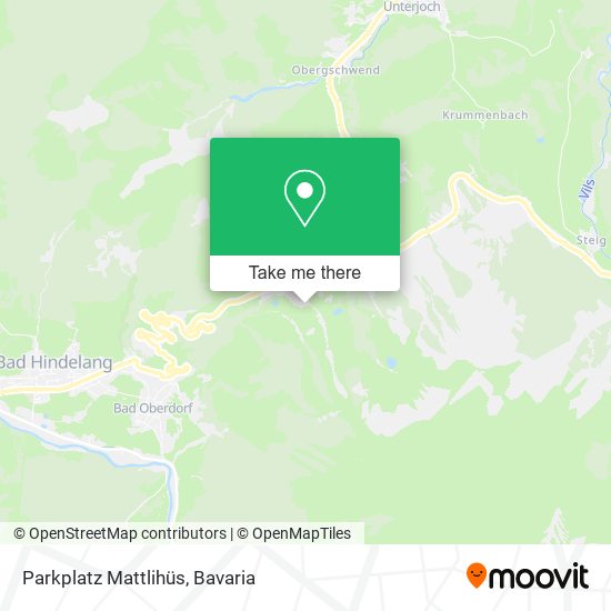 Parkplatz Mattlihüs map