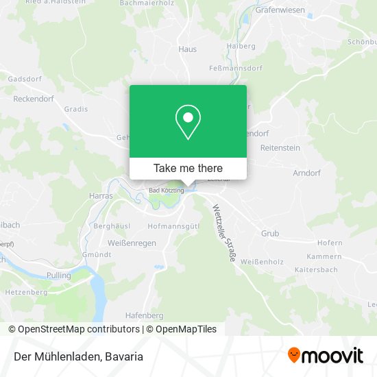 Карта Der Mühlenladen