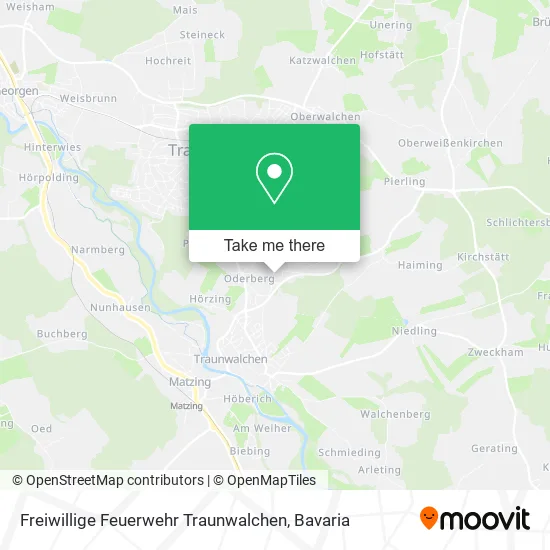 Карта Freiwillige Feuerwehr Traunwalchen