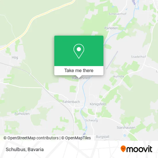 Карта Schulbus