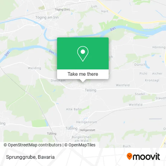 Карта Sprunggrube