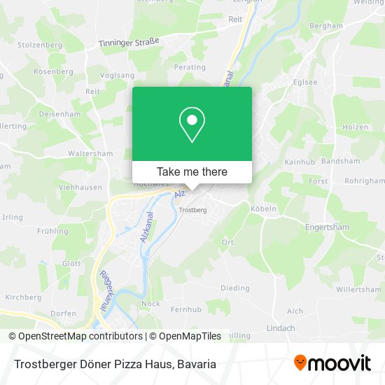 Trostberger Döner Pizza Haus map