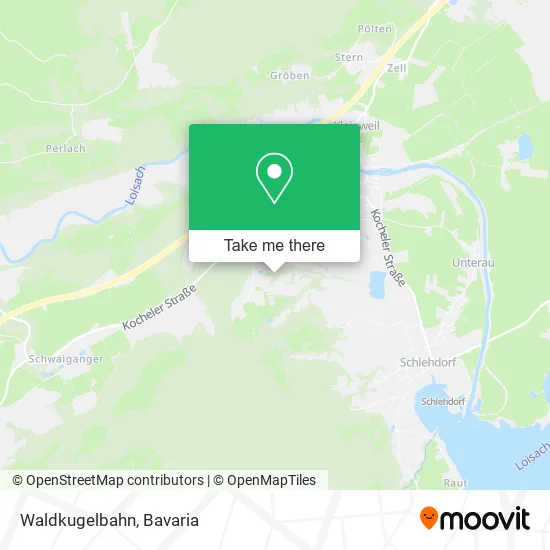 Карта Waldkugelbahn