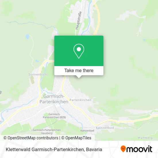 Карта Kletterwald Garmisch-Partenkirchen