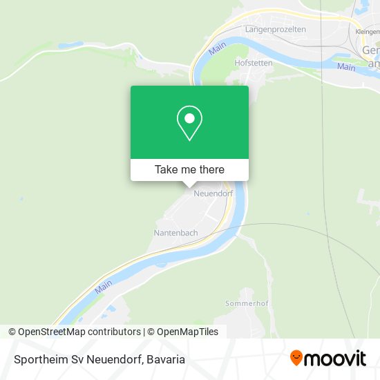 Sportheim Sv Neuendorf map