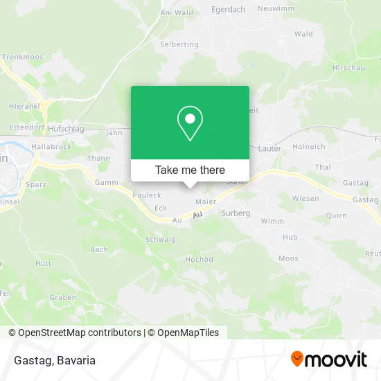 Карта Gastag