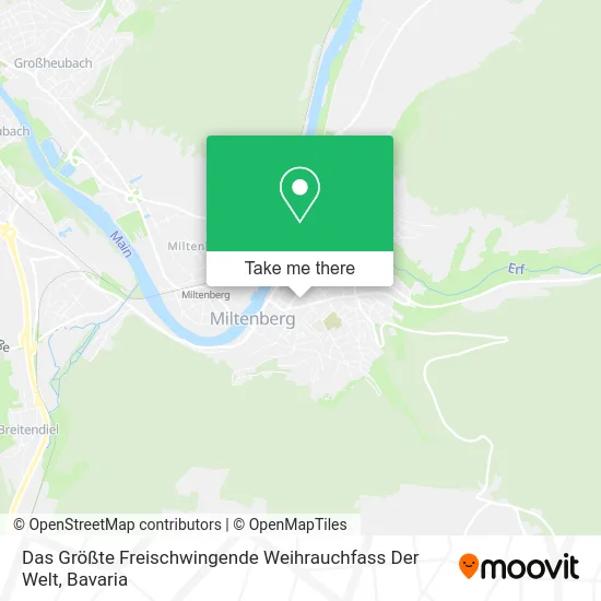 Карта Das Größte Freischwingende Weihrauchfass Der Welt