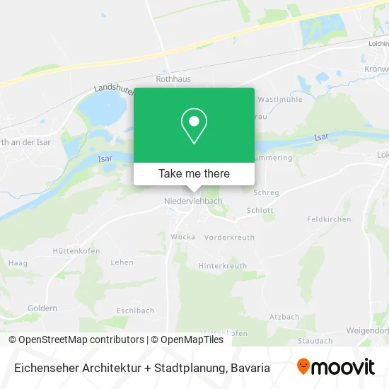 Карта Eichenseher Architektur + Stadtplanung