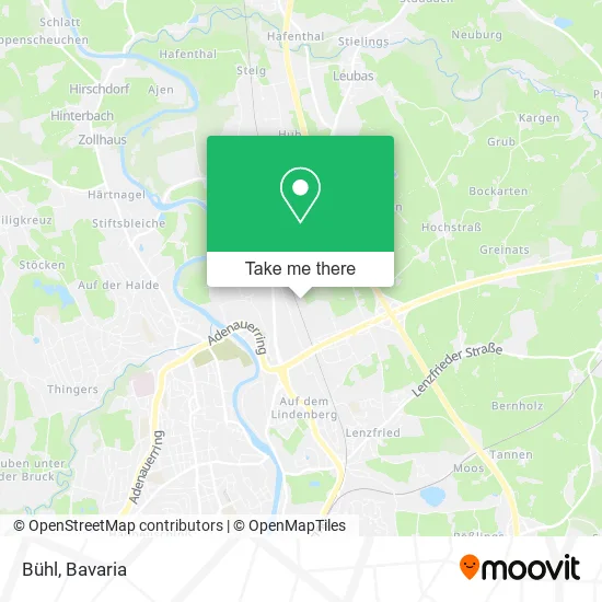 Карта Bühl