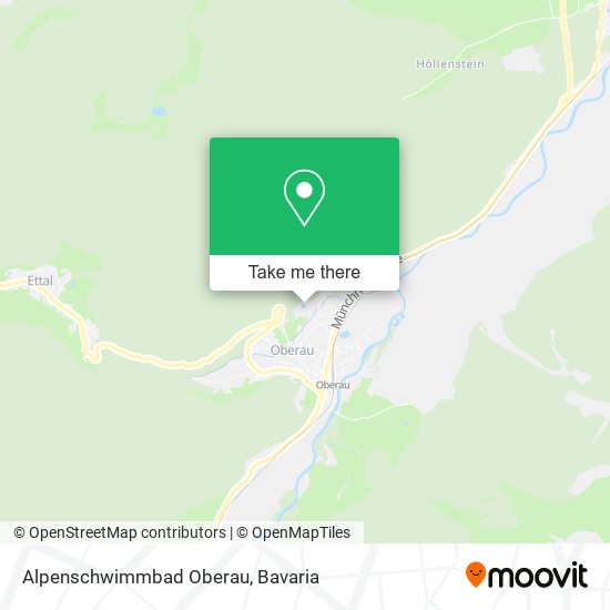 Alpenschwimmbad Oberau map