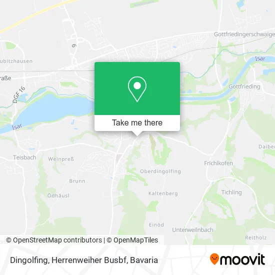 Карта Dingolfing, Herrenweiher Busbf