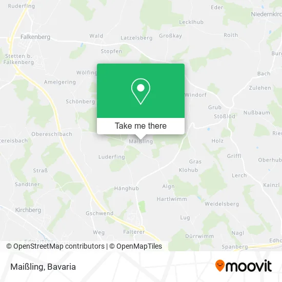 Карта Maißling