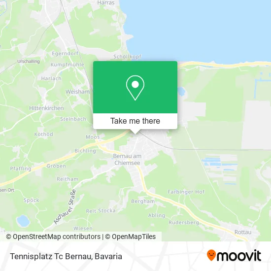 Карта Tennisplatz Tc Bernau